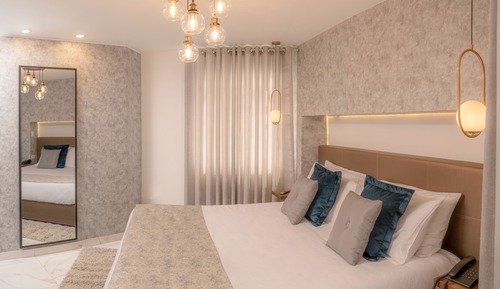 Suite superior, 1 cama de matrimonio grande, bañera de hidromasaje