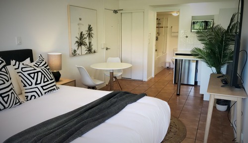 Suite estudio, 1 cama de matrimonio