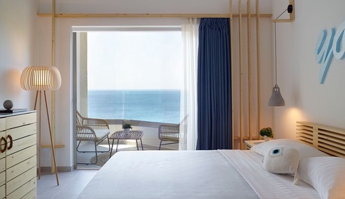Bungalow, vistas al mar