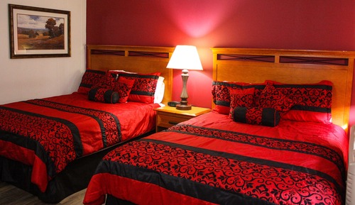 Habitación Deluxe, 2 camas dobles, no fumadores, planta baja