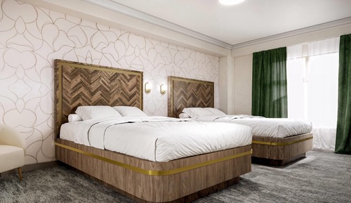 Habitación estándar, 2 camas de matrimonio, no fumadores