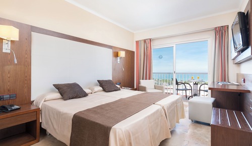 Habitación doble, balcón, vistas al mar
