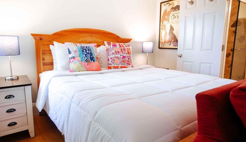 Habitación, 1 cama de matrimonio, baño privado, vistas al complejo turístico