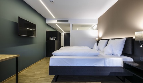 Habitación Business doble, 1 cama doble, accesible para personas con discapacidad