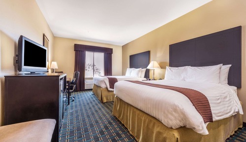 Habitación, 2 camas de matrimonio, accesible para personas con discapacidad