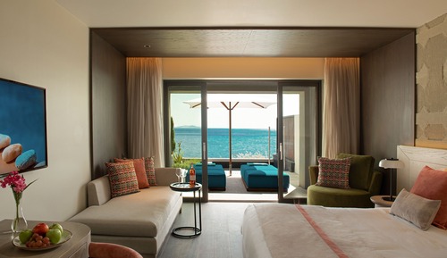 Habitación doble superior, vistas al mar (Plunge Pool)