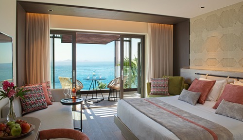 Habitación doble superior, vistas al mar