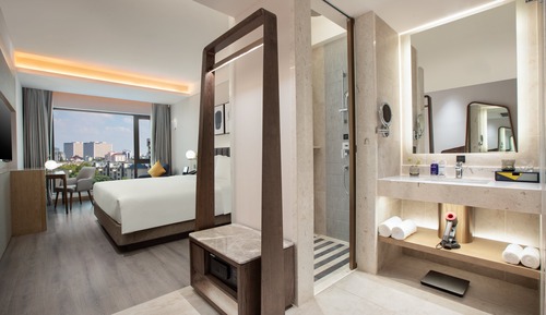 Habitación Premium, 1 cama de matrimonio grande, vistas a la ciudad