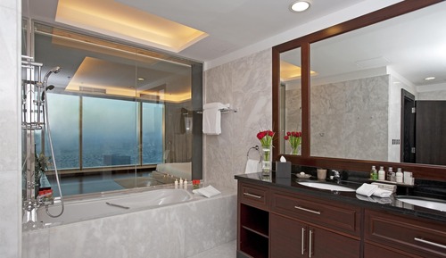 Suite superior, varias camas, vistas a la ciudad (Deluxe Sky Four Bedroom)