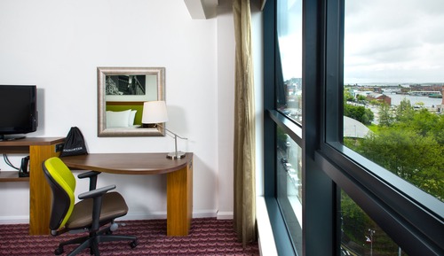 Habitación superior, 1 cama de matrimonio con sofá cama (Albert Dock View)