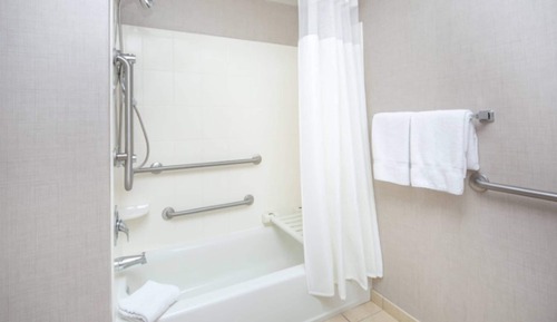 Estudio, 1 cama de matrimonio grande con sofá cama (Mobility Accessible, Tub)