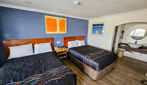 Habitación, 2 camas de matrimonio, no fumadores