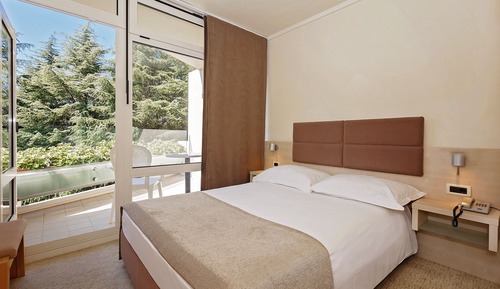 Habitación individual clásica, balcón, vistas al parque