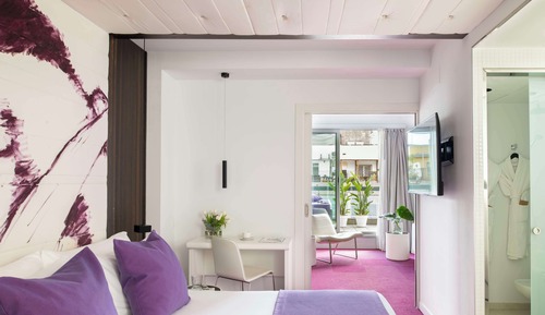 Suite junior, terraza