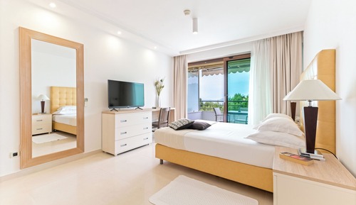 Suite estudio superior, balcón, vistas al mar