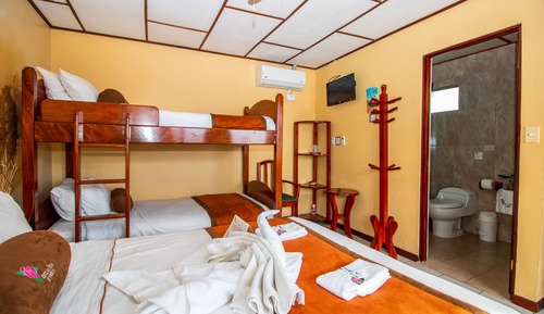 Habitación cuádruple estándar