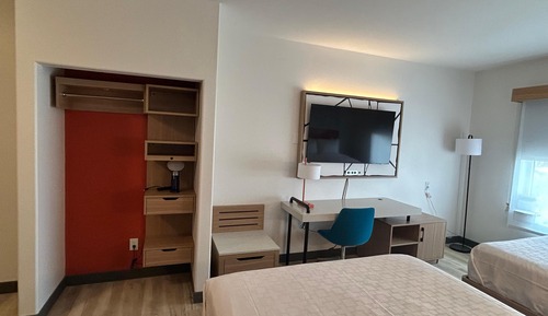 Habitación estándar, 2 camas de matrimonio, accesible para personas con discapacidad (Bathtub)