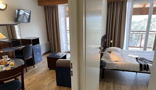 Appartement supérieur 2 pièces 4 personnes, vue montagne