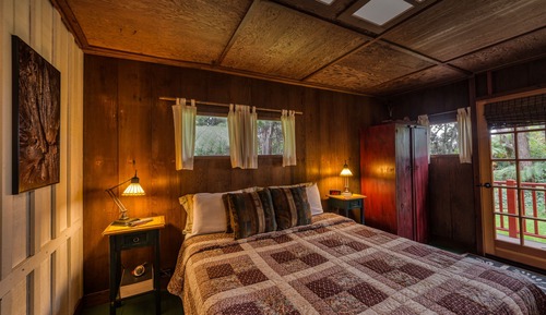 Cabaña, baño privado, vistas al jardín (Crater Rim Cabin)