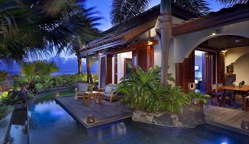 Suite, piscina privada (Beach Front)