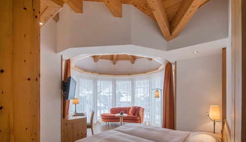 Habitación Deluxe doble, 2 camas individuales, vistas a la montaña (Matterhorn)
