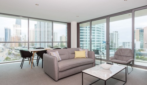 Apartamento, 2 habitaciones, vistas al mar