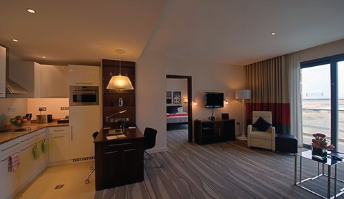 Suite, 1 habitación, cocina, vistas a la ciudad