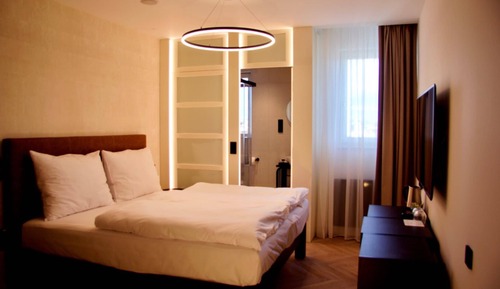 Habitación con 1 cama doble o 2 individuales