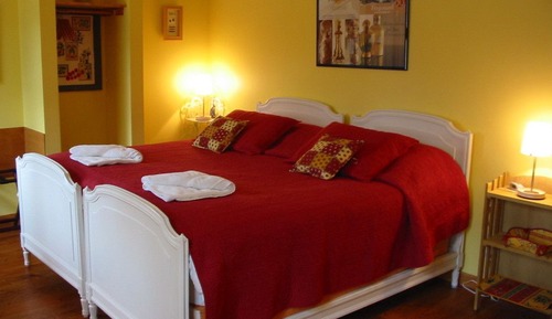 Habitación triple Deluxe, baño privado, vistas al jardín (Grasse)