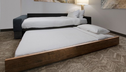 Estudio, 1 cama de matrimonio grande con sofá cama (Hearing Accessible)