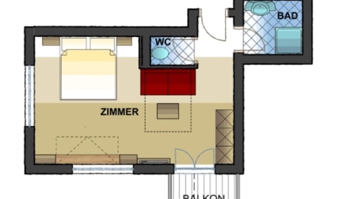 Vierbettzimmer