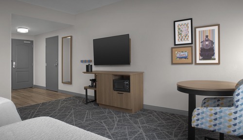 Habitación, 2 camas de matrimonio, accesible para personas con discapacidad, no fumadores
