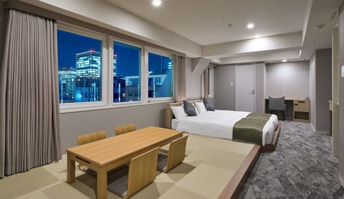 Habitación Deluxe con 2 camas individuales, no fumadores (Tatami Area, 2023 Renewal)