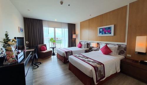 Habitación Deluxe con 1 cama doble o 2 individuales