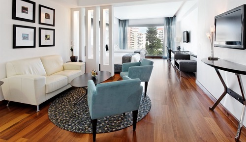 Suite, 2 camas dobles, Acceso al salón del club