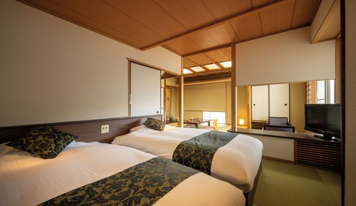 Habitación, no fumadores, vistas a la montaña (Japanese Western Style, Twin Bed)