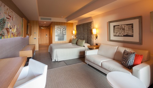 Habitación estándar doble, balcón, vistas al jardín