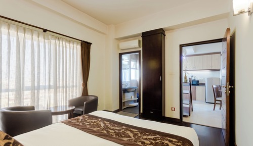 1BHK Premium Apartment with Bathtub