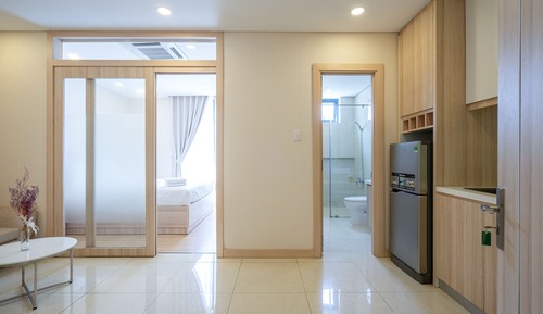 Apartamento Confort, 1 cama de matrimonio, vistas al jardín
