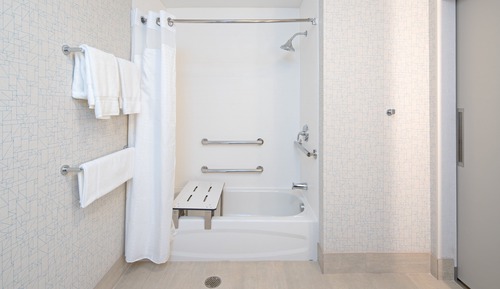 Habitación estándar, 1 cama de matrimonio grande, bañera accesible (Communications)