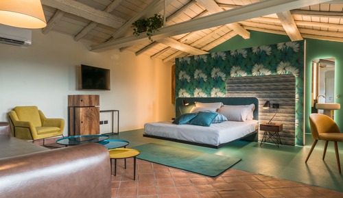 Habitación ejecutiva con 1 cama doble o 2 individuales (Achillea)
