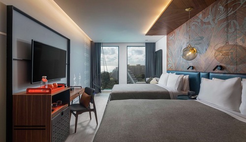 Habitación Premium, 2 camas de matrimonio (Sunrise View)