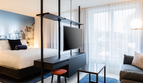 Estudio estándar, 1 cama de matrimonio grande, no fumadores
