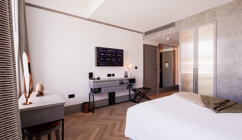 Habitación, 1 cama de matrimonio, accesible para personas con discapacidad