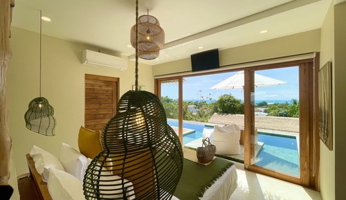 Villa de lujo, 2 habitaciones, piscina privada, vistas al mar