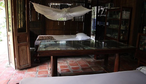 Habitación cuádruple, vistas al jardín