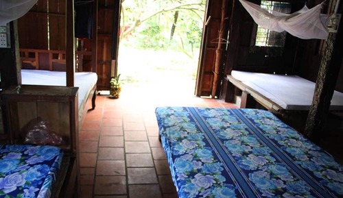 Habitación familiar, vistas al jardín