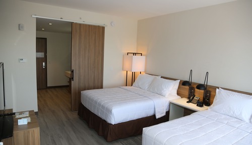 Habitación Deluxe, 2 camas de matrimonio, no fumadores