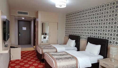 Habitación estándar con 2 camas individuales, vistas a la ciudad