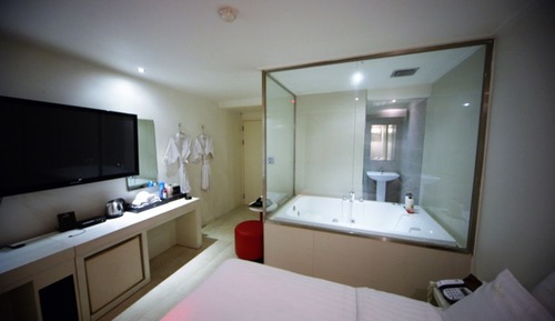 Habitación doble, bañera de hidromasaje